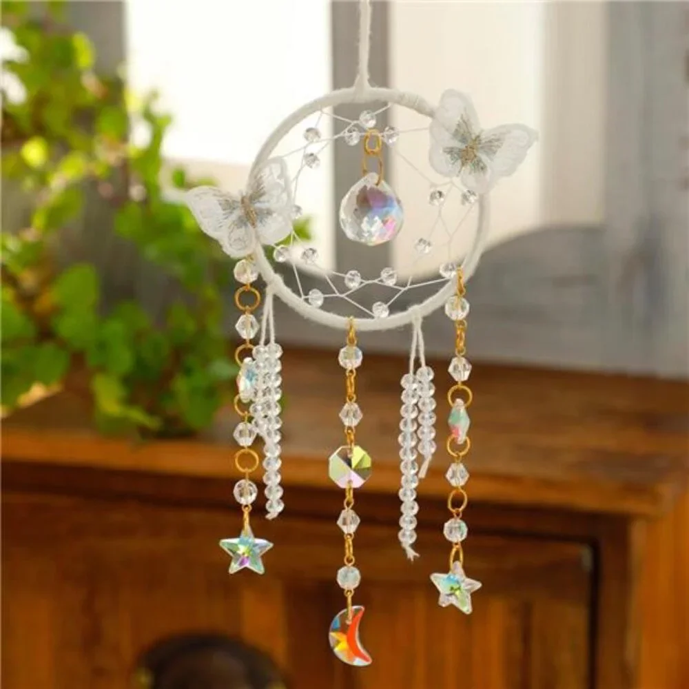 White Butterfly Small Dream Catchers with